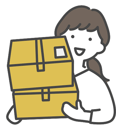 荷物の梱包・発送